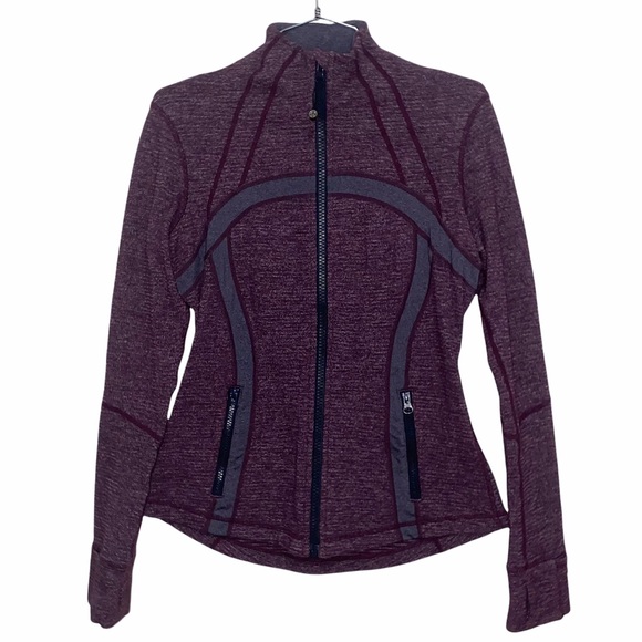 Lululemon Define Jacket *Soft Mini Check Size 8 - Picture 5 of 6